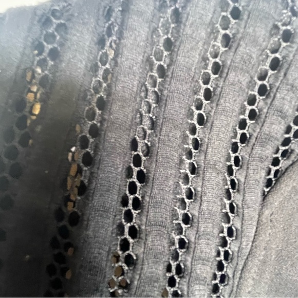 Poetry Black Jacket Size L Juniors Asymmetrical Zipper  Biker Goth Witchy - Picture 7 of 12